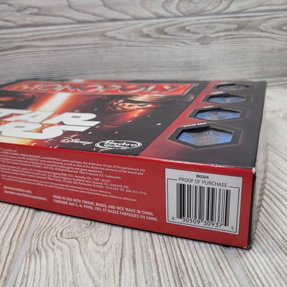 Disney Star Wars‎ Monopoly Game Parker Brothers 2015 The Force Awakens - Picture 13 of 16